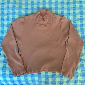 Big Bud Press Tan Turtleneck
